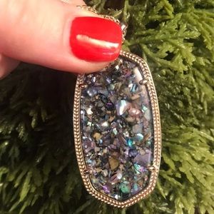 NWT Kendra Scott Purple Crushed Abalone Reid!
